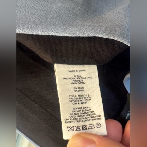 Theory Treeca Pant In Good Wool Size 8 - Picture 15 of 15